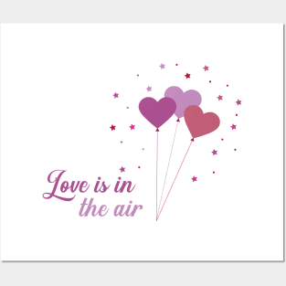 Love is in the air Posters and Art